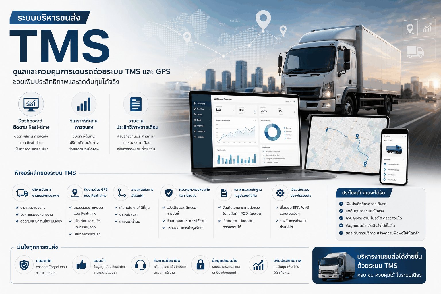 ระบบ TMS GPS
